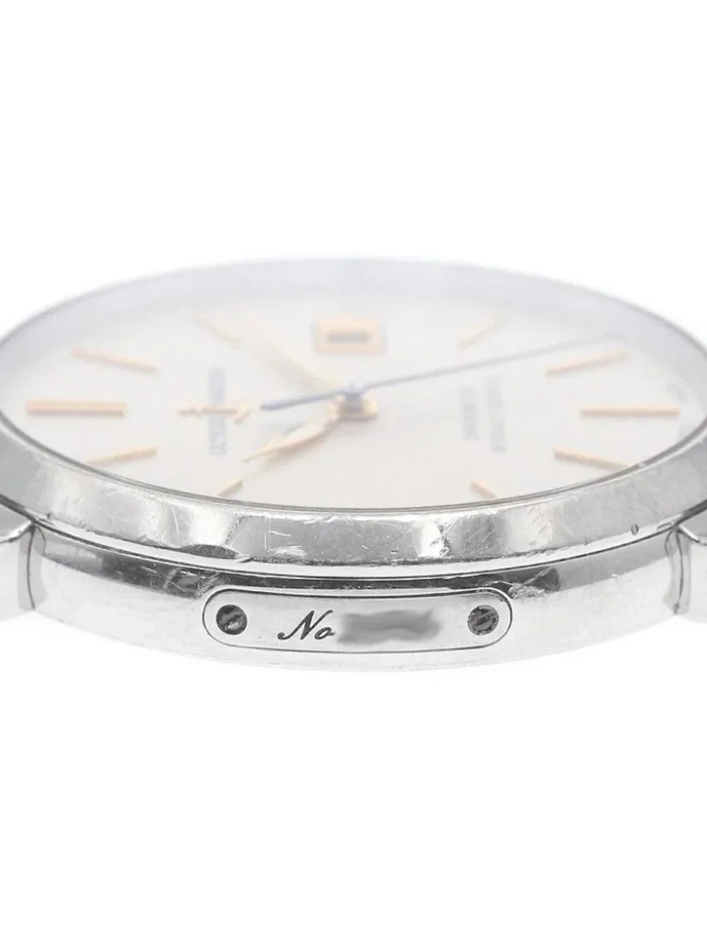 Ulysse Nardin Classico 8153-111-2190 Date Silver Dial Automatic Men's_966496
